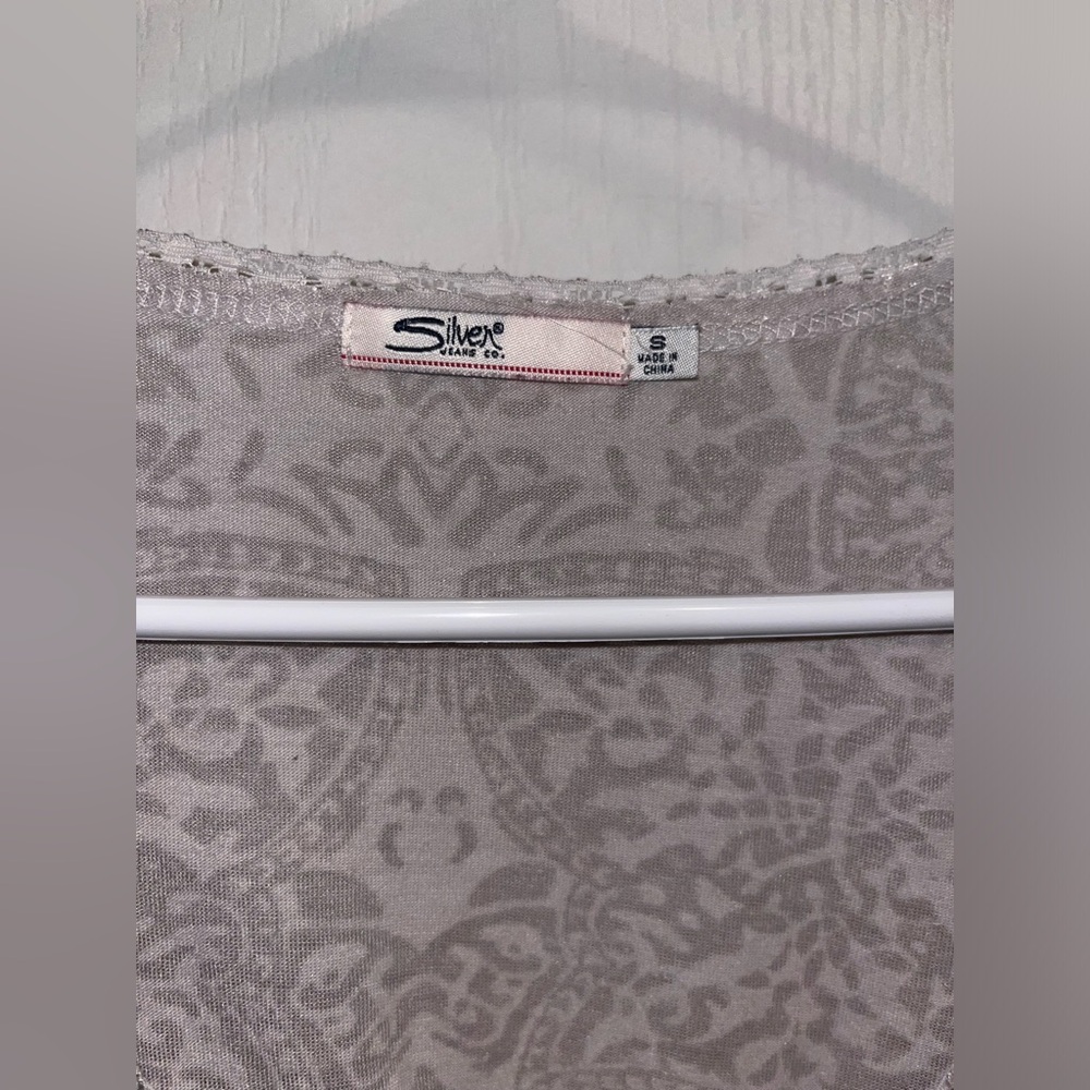 Silver by BKE Tanktop Size small - Picture 2 of 3
